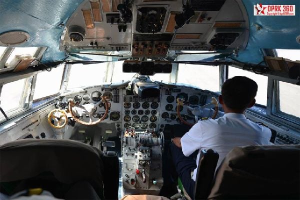 cockpit d'Air Koryo