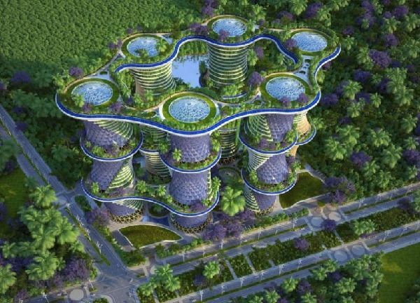 El futuro Hyperions, un barrio ecológico en Nueva Delhi 1