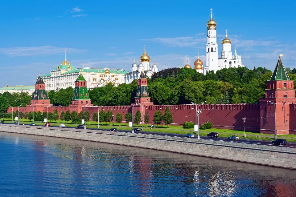 Der Kreml - Umgebung Moskau - Russland