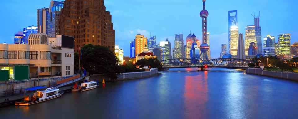 Resultado de imagem para rio Huangpu shanghai china