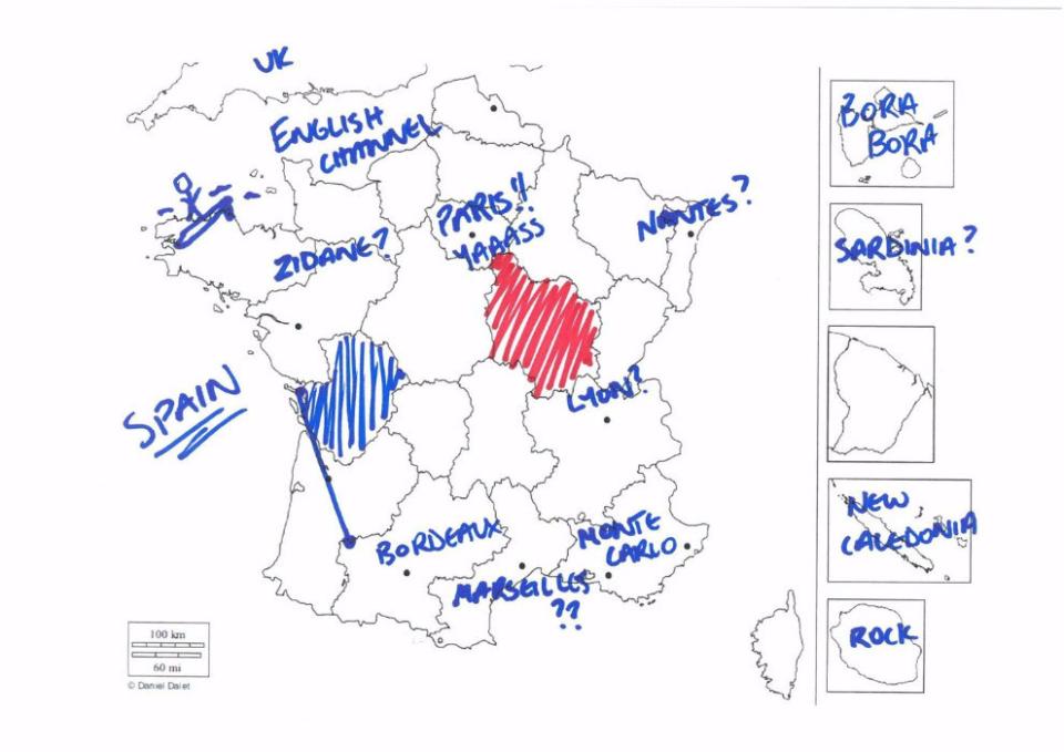 La Carte De France Revue Et Corrigée Par Les Australiens