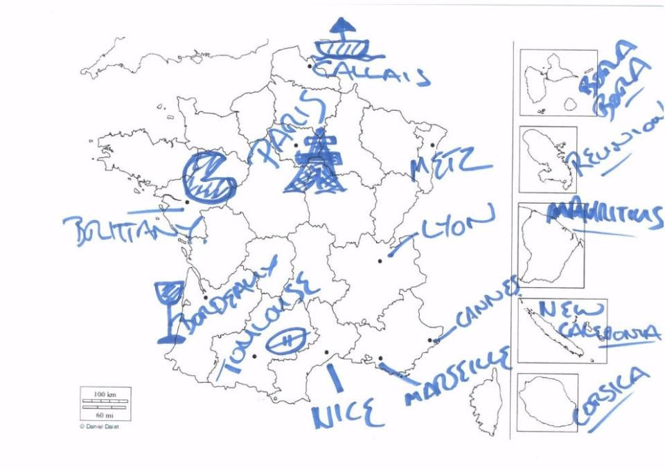 La Carte De France Revue Et Corrigée Par Les Australiens