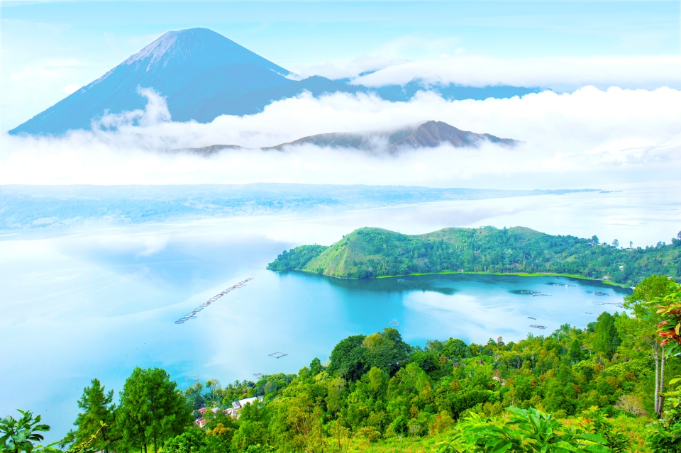  Indonesia  supervolcano Toba  recognised by UNESCO as a 