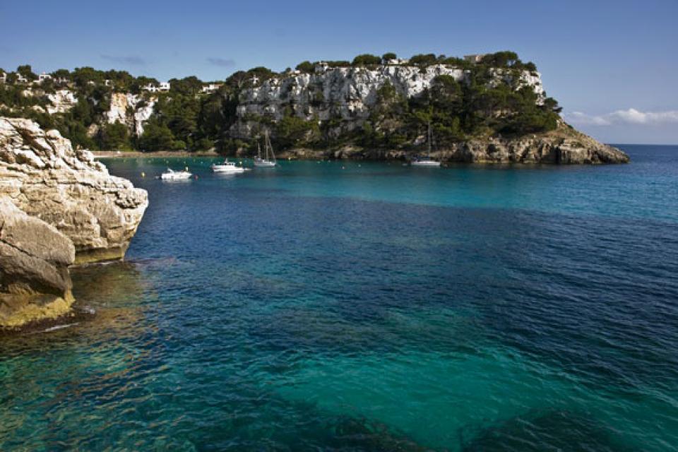 Menorca , Die Südküste , Menorcas Buchten , Spanien