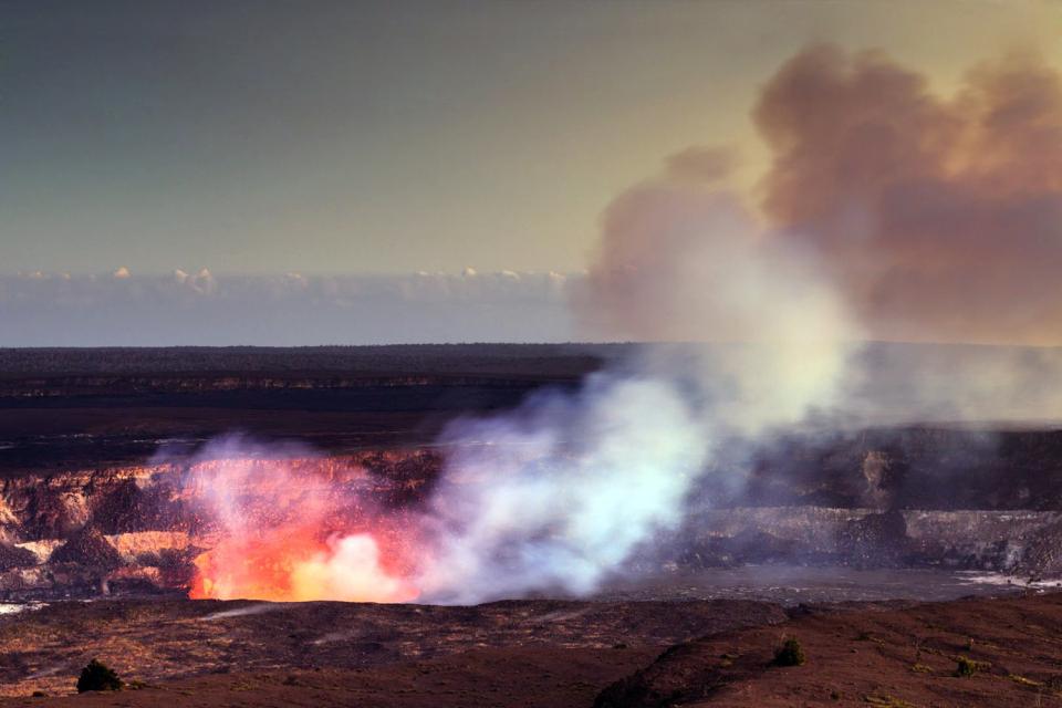 El Parque nacional de los Volcanes (Hawaii) , Estados Unidos