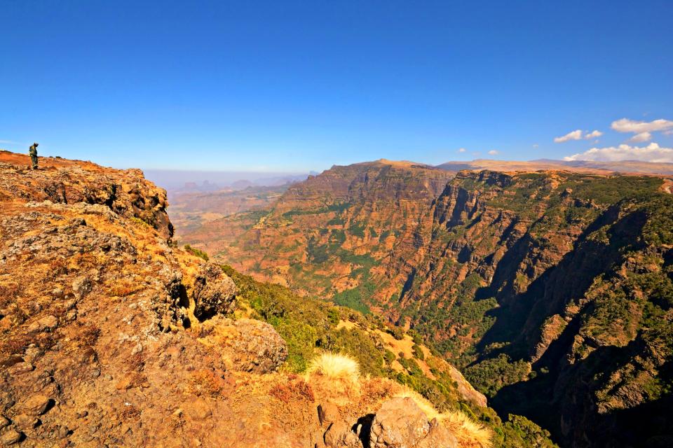 Das Simen-Gebirge , Äthiopien