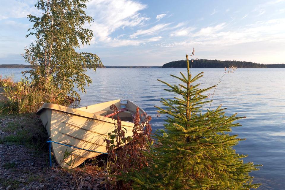 Die Finnische Seenplatte , Finnland