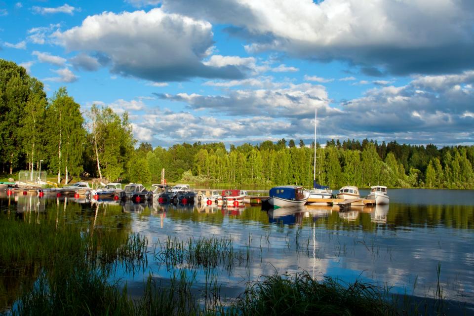 Lappland , Ein raues Klima , Finnland