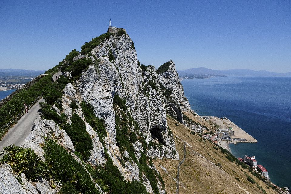 La reserva natural de Upper Rock , Gibraltar