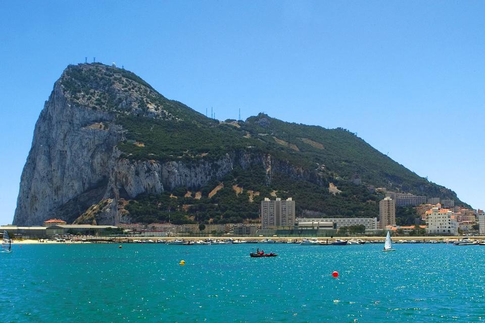 La costa este , Gibraltar