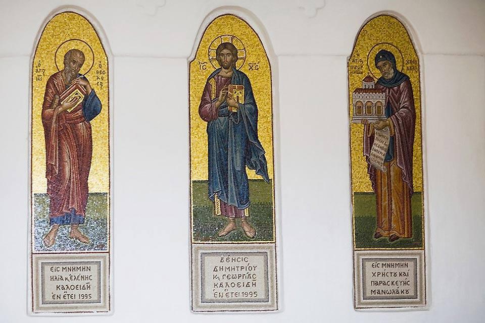 Le monastère de Saint-Jean à Patmos , Des images flambants neuves , Grèce