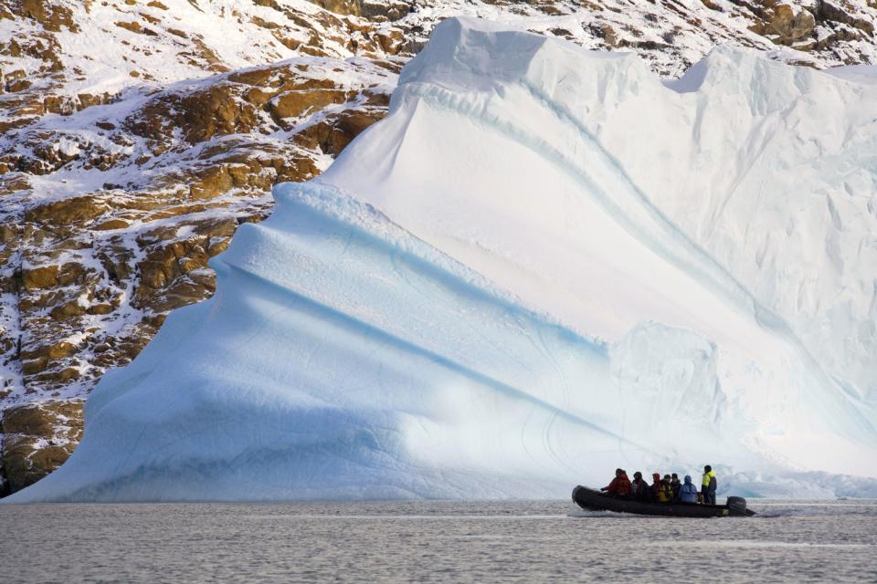 Les icebergs , Groenland