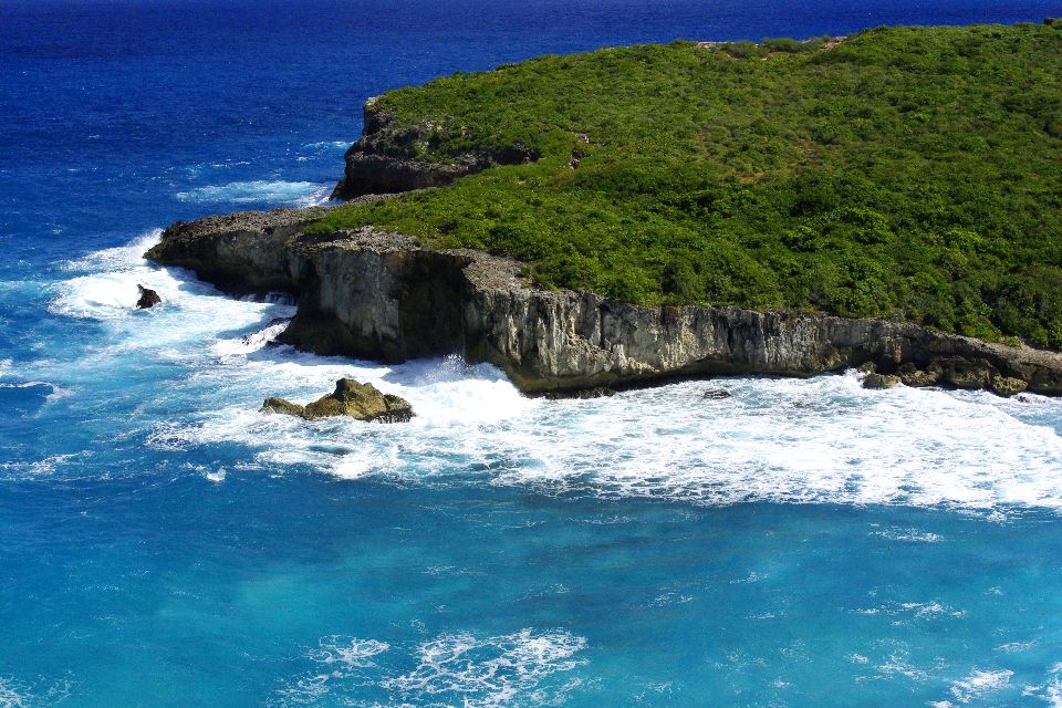 La Porte de l'Enfer , Les îles de Guadeloupe