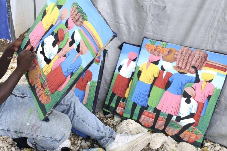 Die naive Malerei , Naive Malerei , Haiti