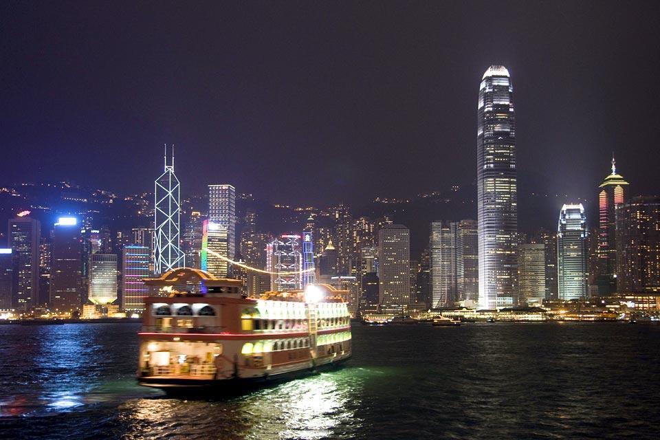 El cabotaje de isla en isla , Hong Kong