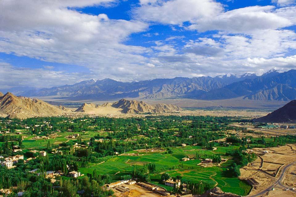The Ladakh plateau - Jammu and Kashmir - India