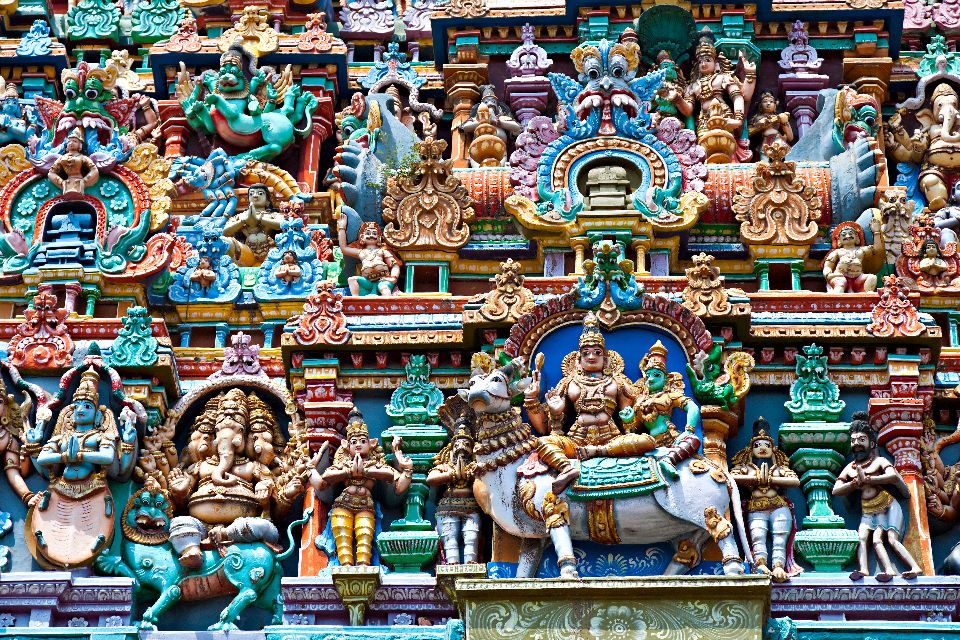 Vizhinjam Tamil temples , India