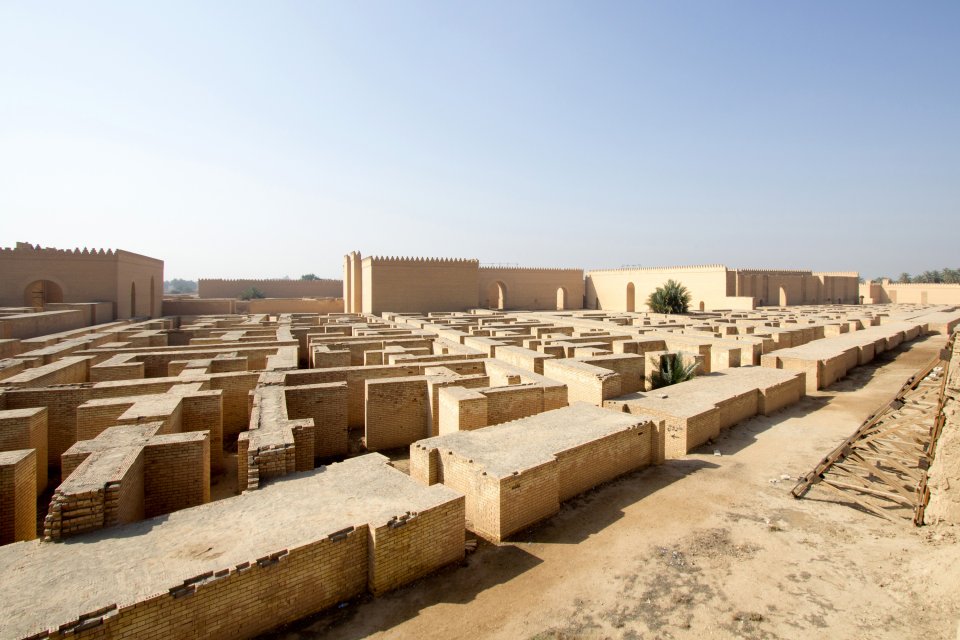 Les monuments, Babylon, Iraq, ancient, Babylon, city, walls, building, old, Civilization, Historic, bable