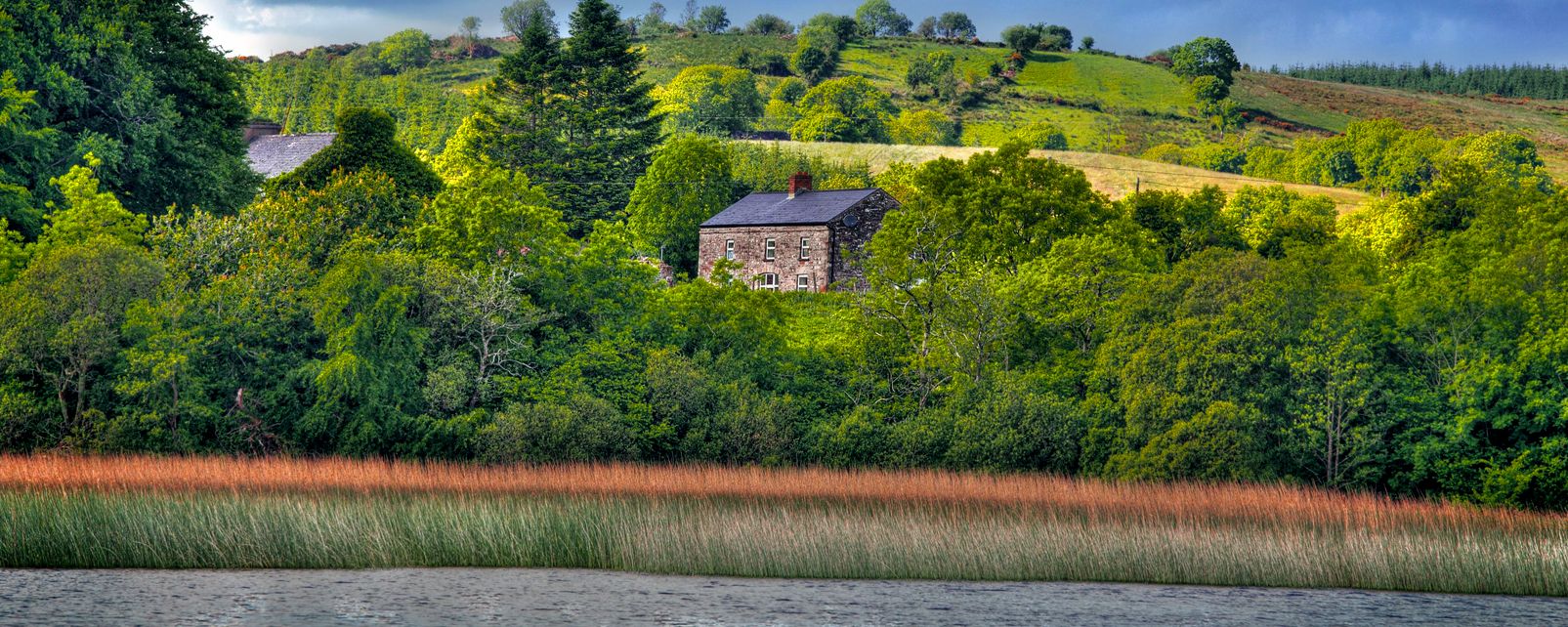 The prairies and Centre lakes. - Ireland