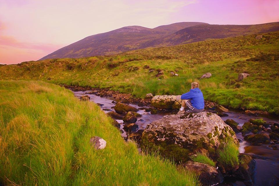 The Donegal mountains. - Ireland