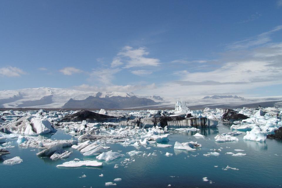 Die Gletscher , Island