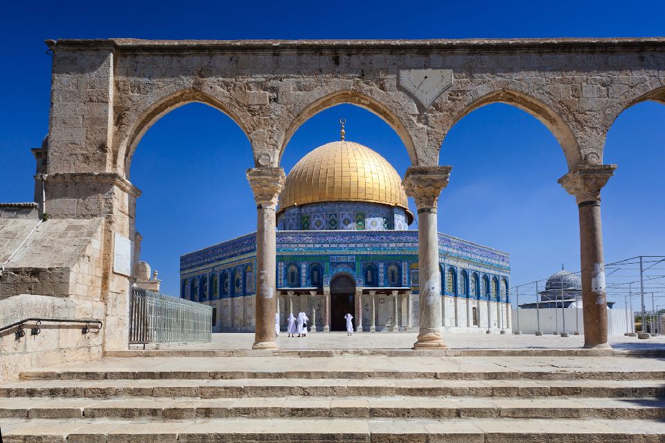 JERUSALEM-L'Esplanade des mosquées , Israël