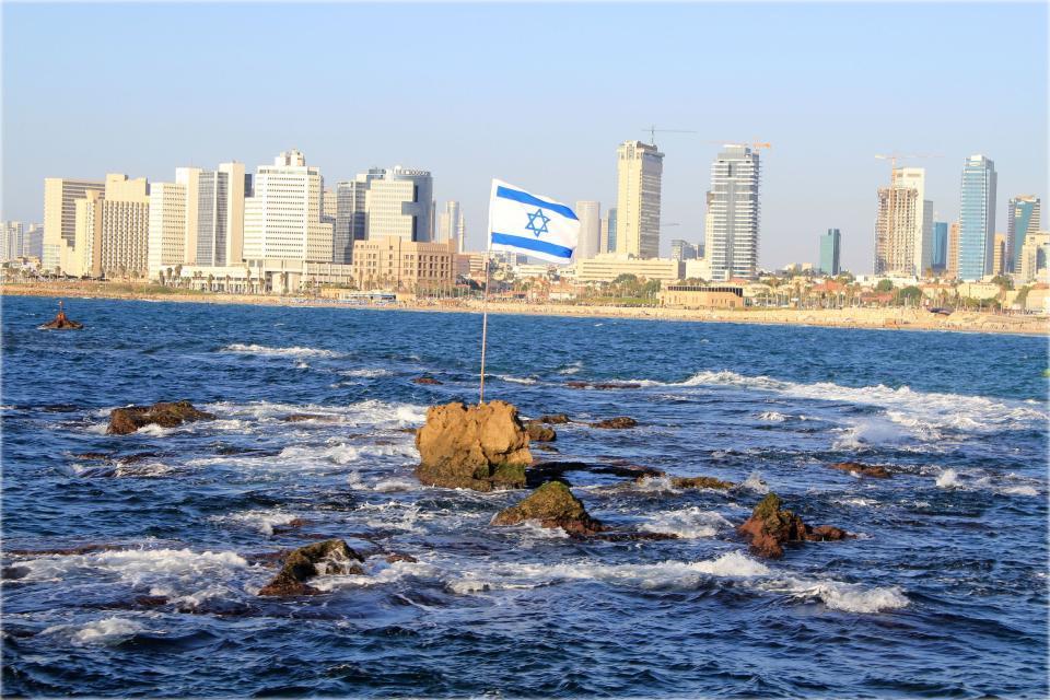Tel-Aviv , La marina de Tel Aviv, Israël , Israël