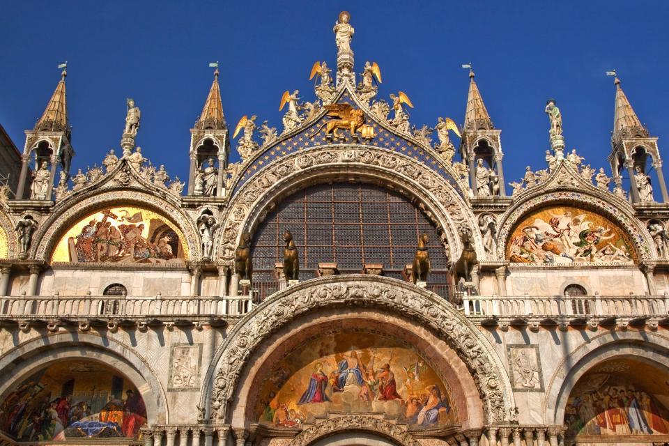 I monumenti di Venezia , L'esterno della Basilica , Italia