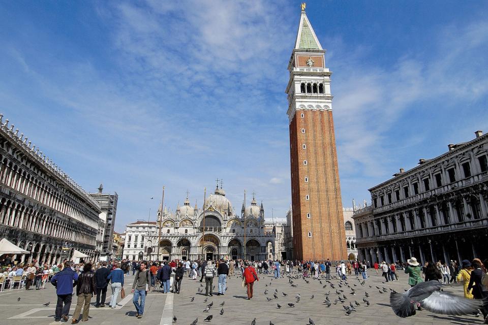 I monumenti di Venezia , Piazza San Marco , Italia