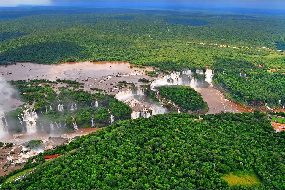 Die Iguaçu-Fälle , Der Iguaçu-Nationalpark , Argentinien