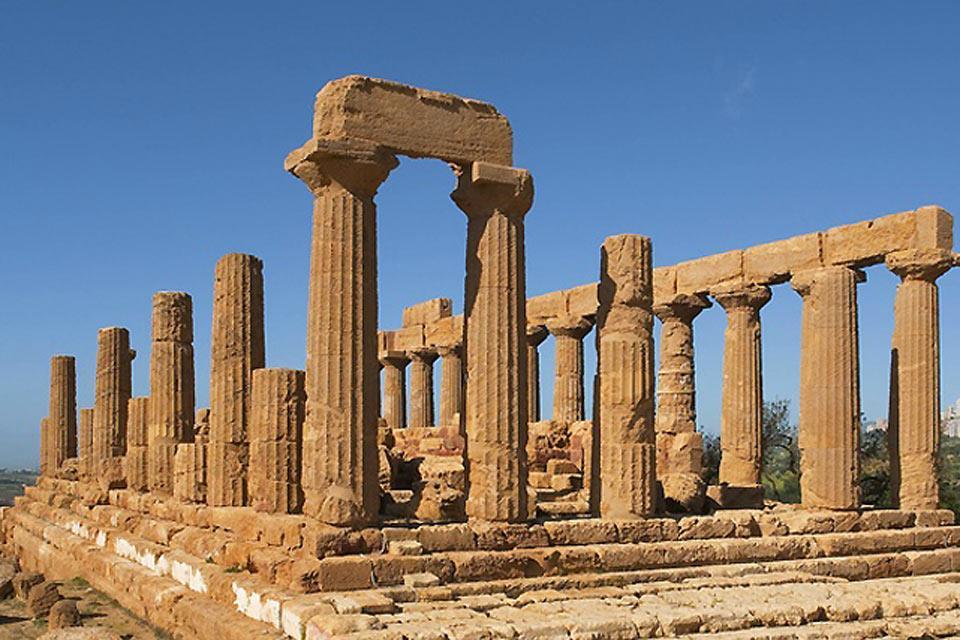 Von Agrigente nach Tindaria , Erinnerungsstücke aus der griechischen Antike , Italien