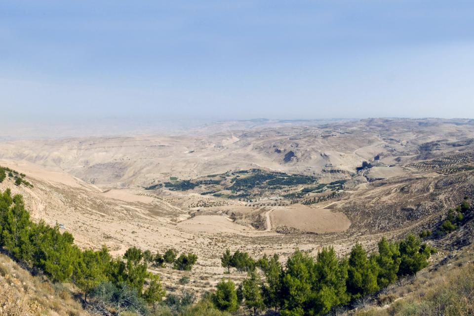 Montañas y valles , Jordania