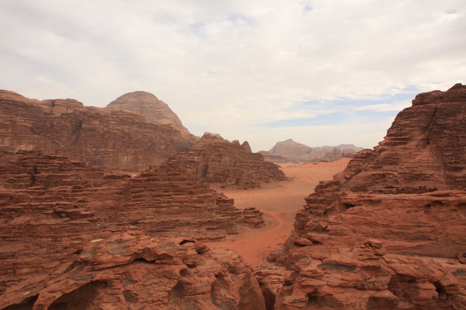 , El desierto de Wadi Rum, Los paisajes, Petra, Jordania