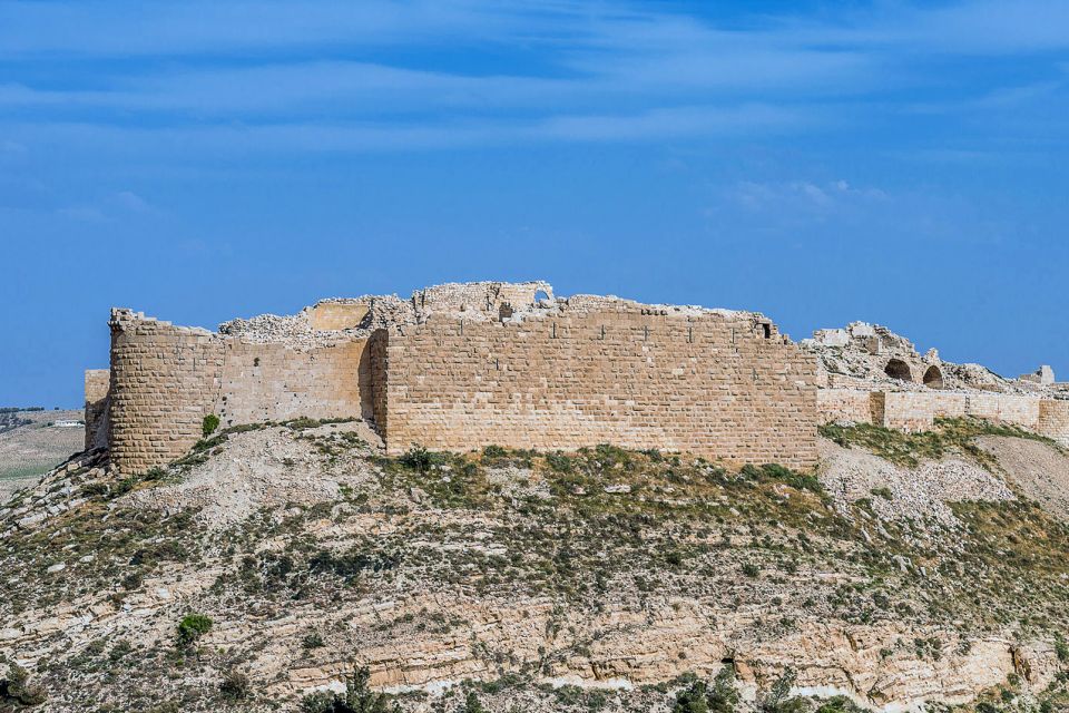 Les monuments, Shobak, croisé, château, forteresse, Jordanie, Moyen-Orient, shaubak, ruines, vestiges
