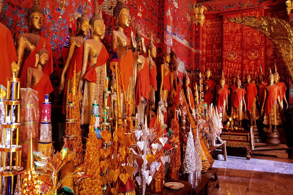 Der Tempel Vat Xieng Thong , Laos