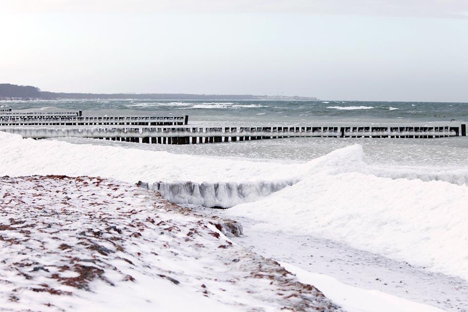 Der Strand von Riga Lettland