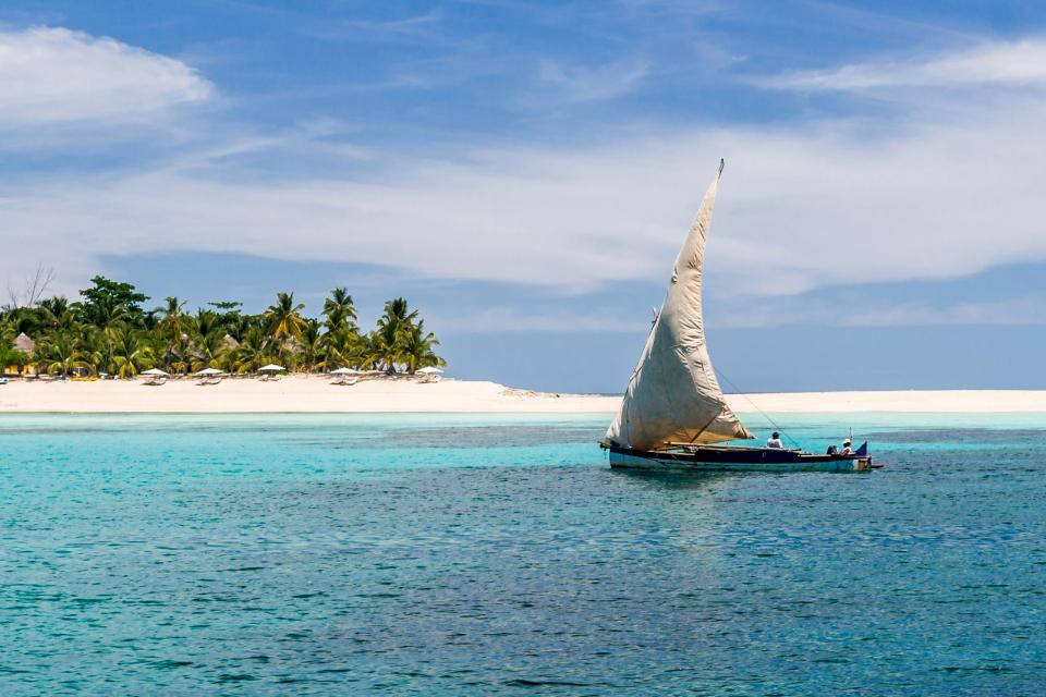 La isla de Nosy Be , Madagascar