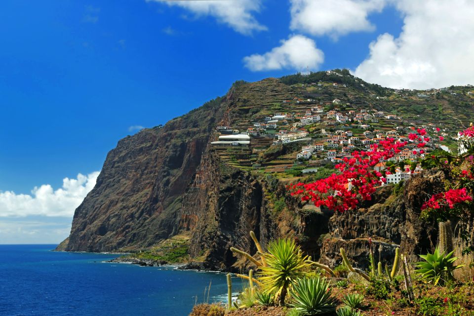 Los acantilados de Cabo Girao, Camara de Lobos, Las costas, Madeira