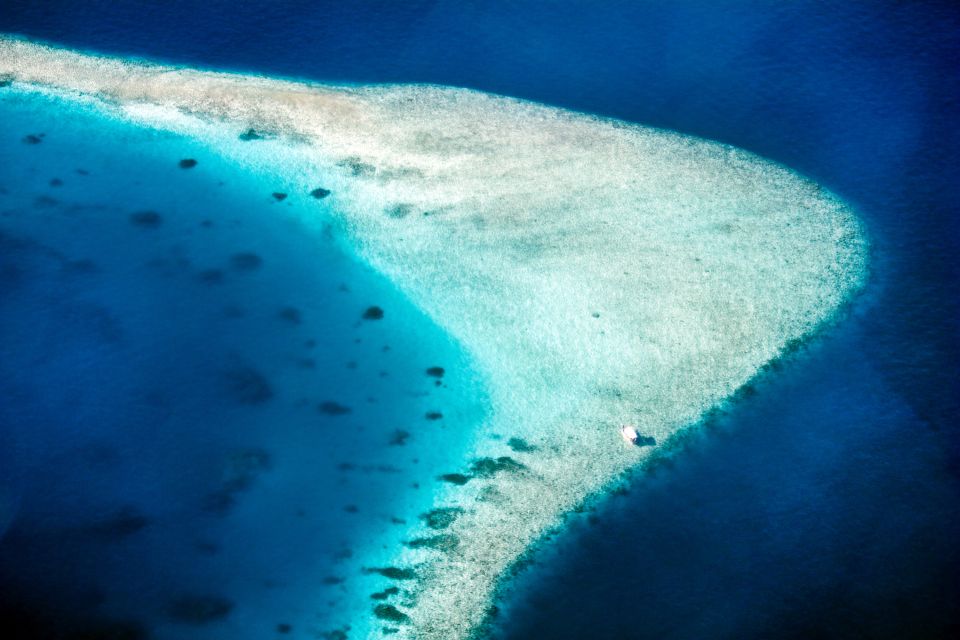 Les paysages, atoll, Helengeli, atsu, Maldives, océan indien