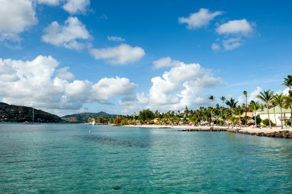 Der Strand von Salines, Grande Anse des Salines, Die Küsten, Martinique