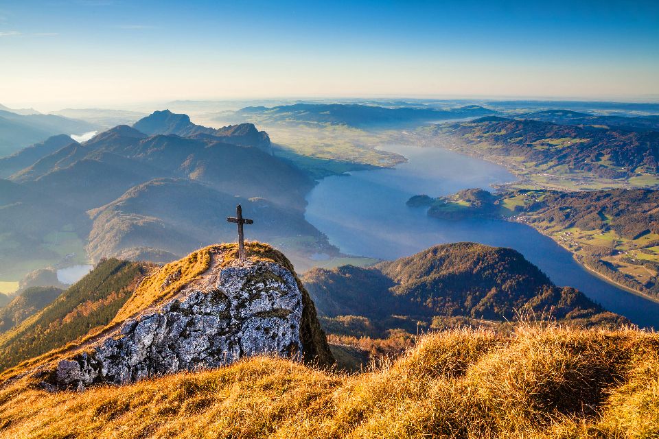 The Salzkammergut , The incredible view from the top , Austria