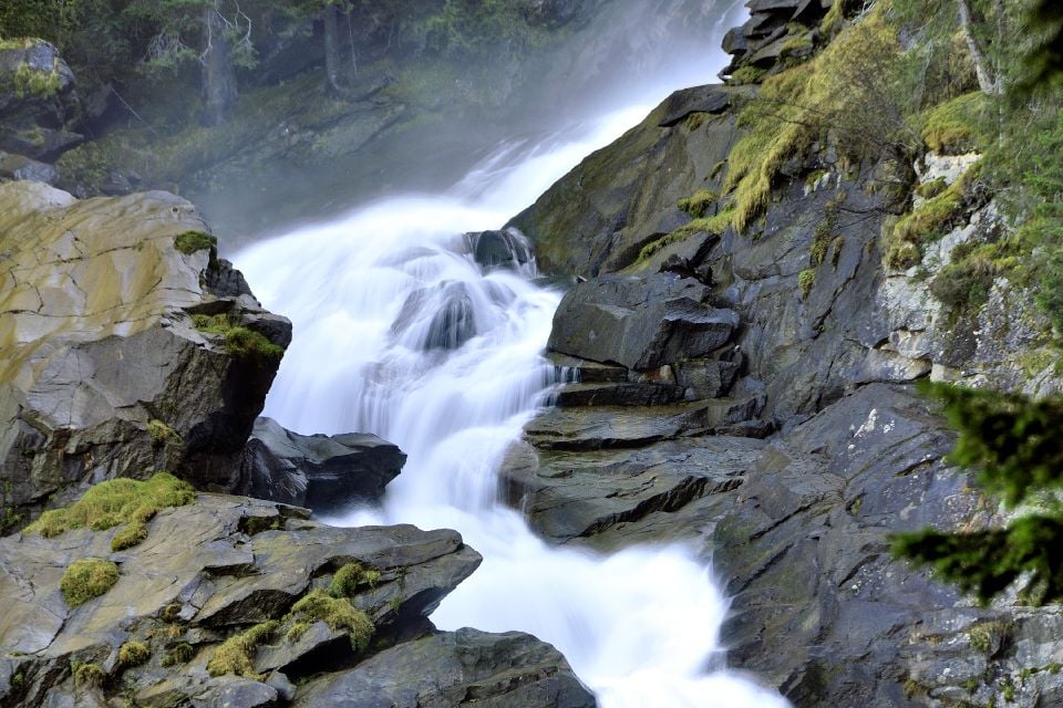 The Krimml waterfalls , Austria