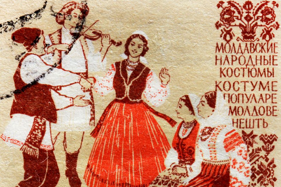 Los bailes folclóricos , Moldavia