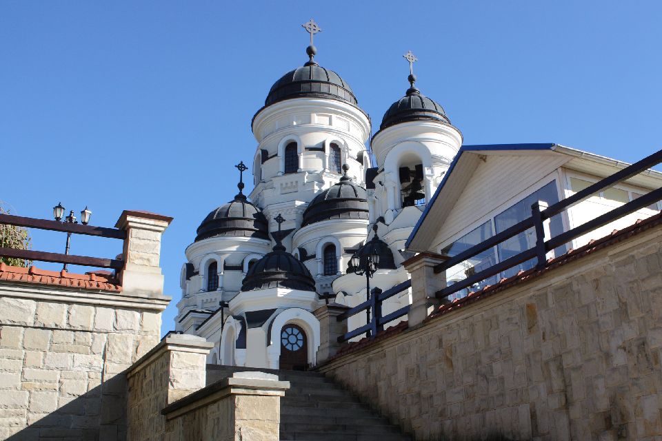 El monasterio de Capriana , Moldavia
