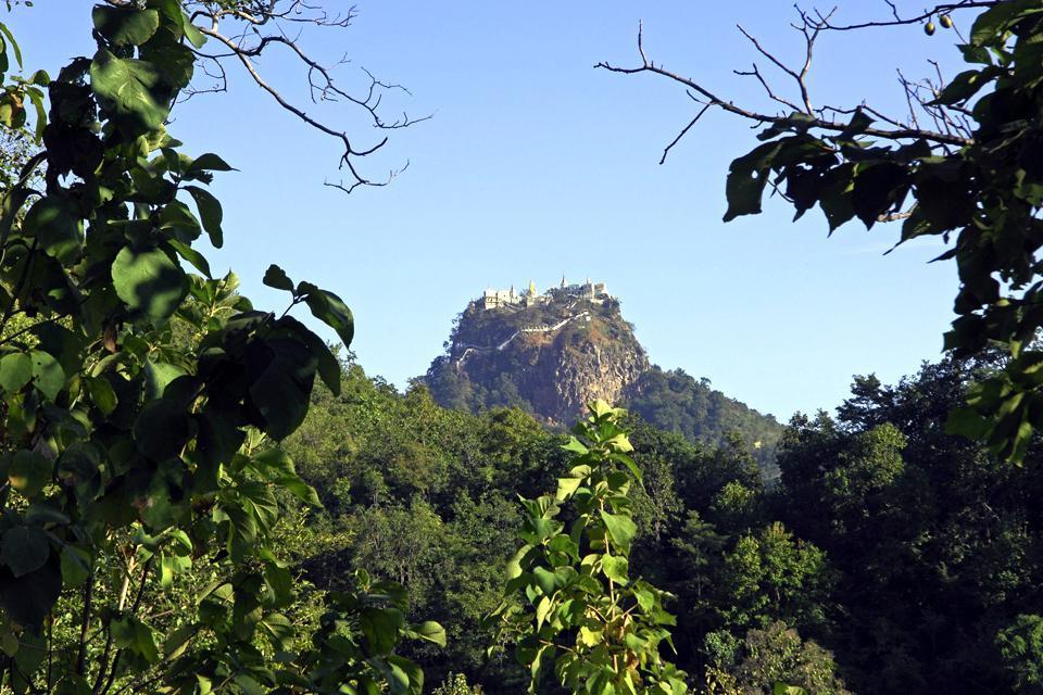 Mount Popa , A magnificent panorama , Myanmar