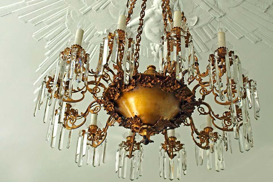 Glassware , Crystal chandelier , Austria