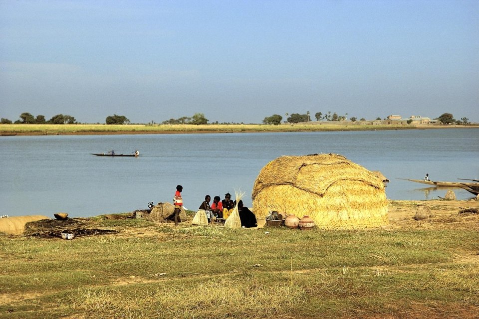 Der Fluss Niger Niger