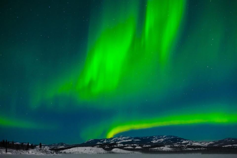 Le aurore boreali , Norvegia