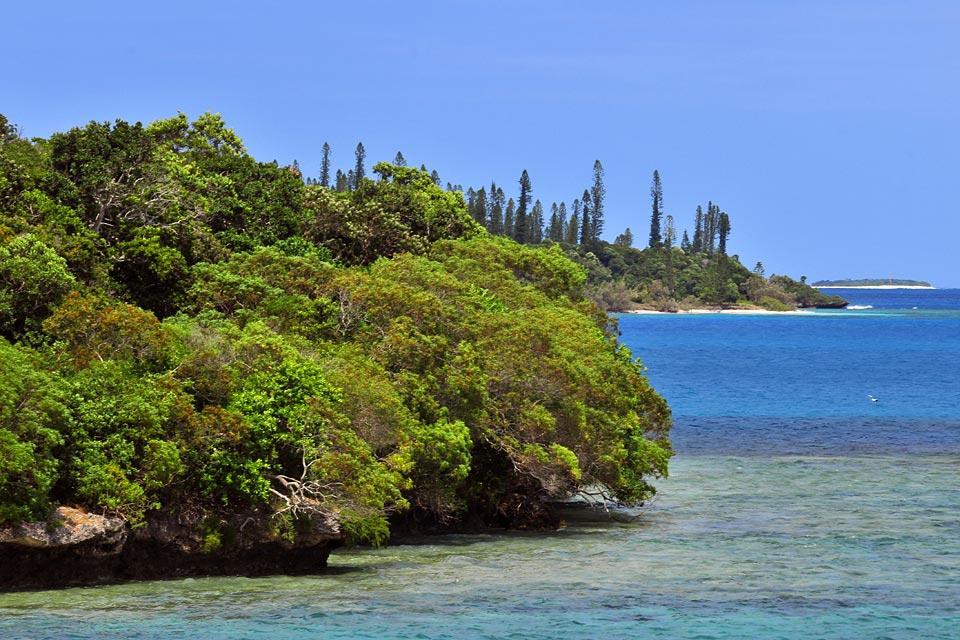 L'isola dei Pini , Le grotte , Nuova Caledonia