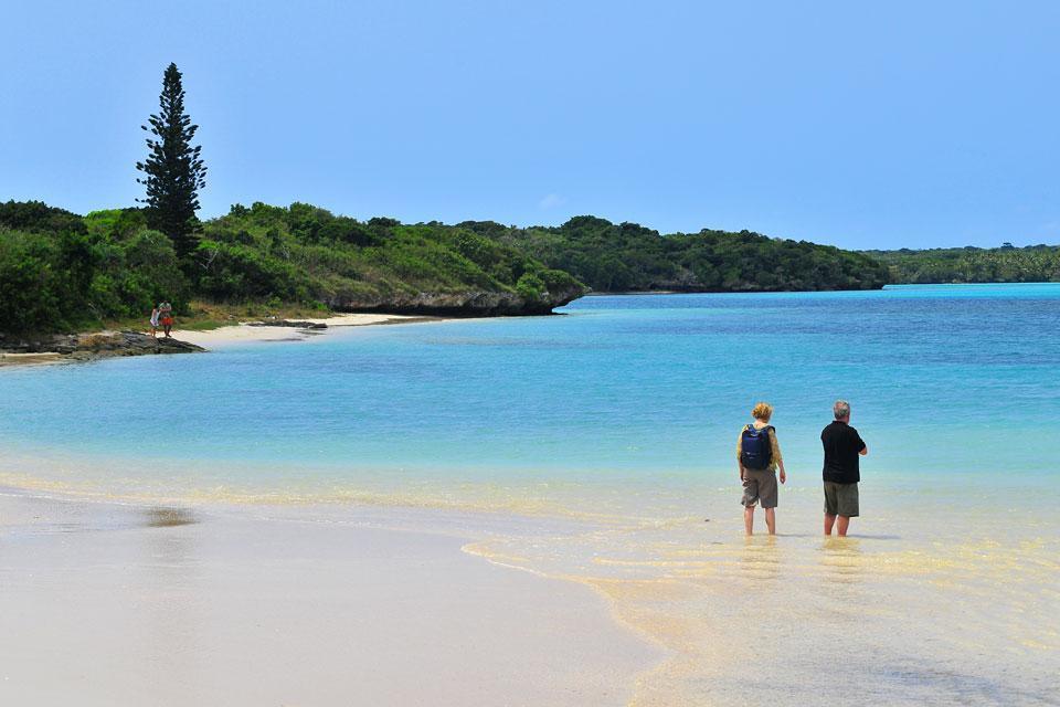 La isla de los Pinos , La Bahía de Upi , Nueva Caledonia